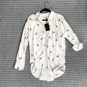 Women’s button down top, NWT, sz. L